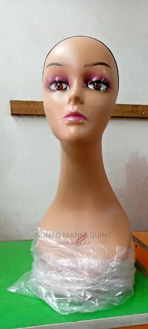 Mannequin Head Plastic
