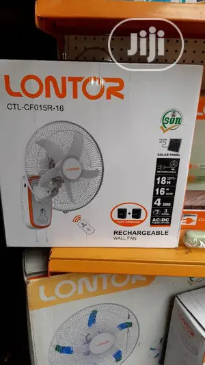 16"Rechargeable Wall Fan