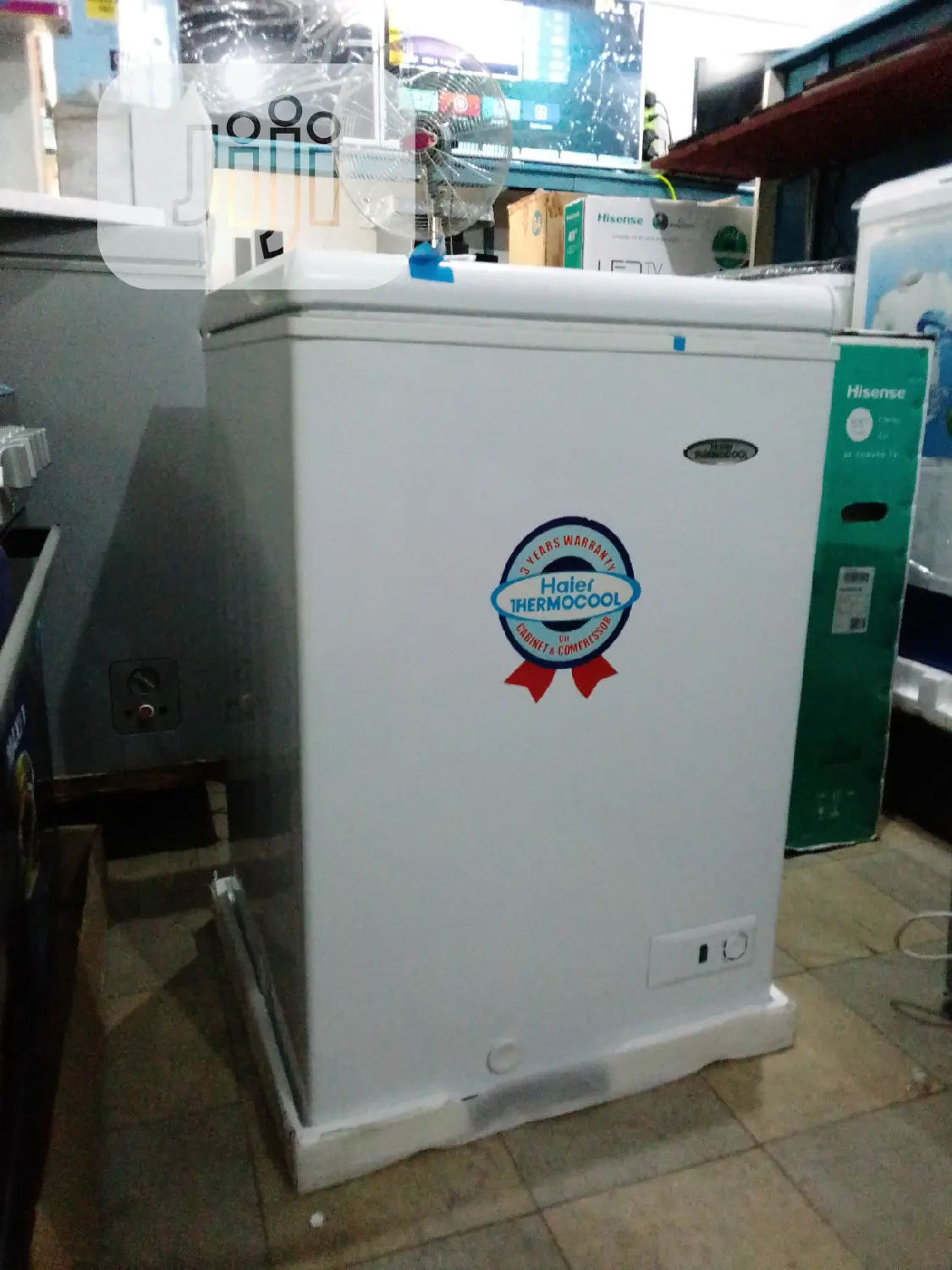 Haier Thermocool Chest Freezer Sml HTF 100 R6 White in Ibadan Kitchen