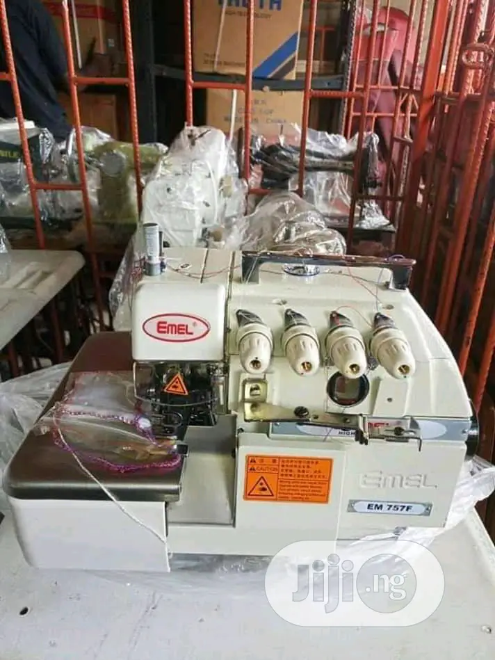 Emel Twin Needle Industrial Overlocking Machine Model Em747