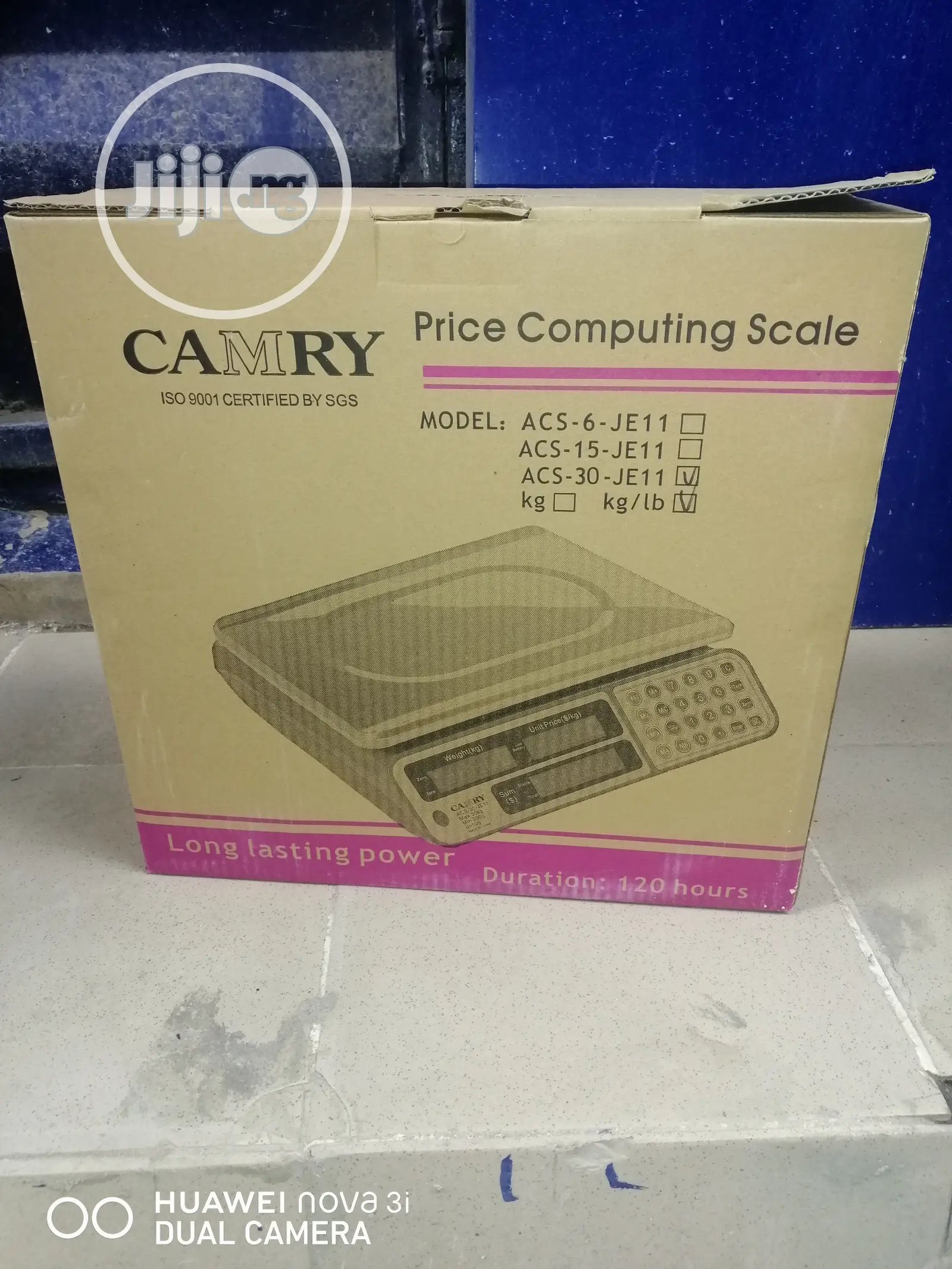 Camry 30kg Digital Scale