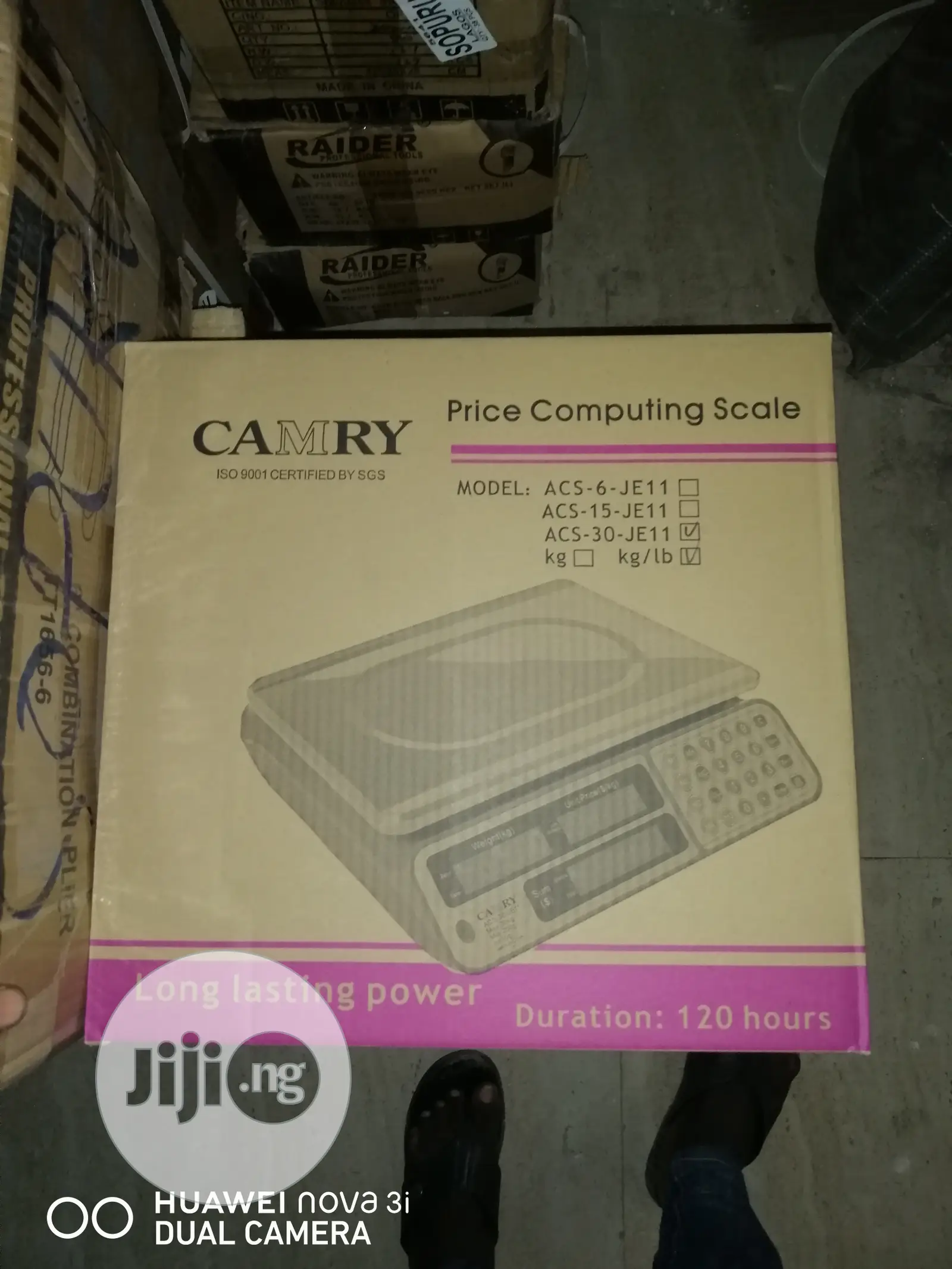 Camry 30kg Digital Scale