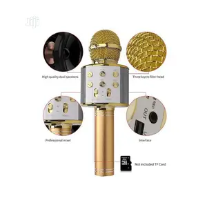 Wireless Charging Bluetooth Condenser Karaoke Recording Mic