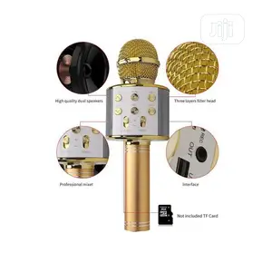 Microphone Handheld Karaoke Wireless USB Mini Home KTV