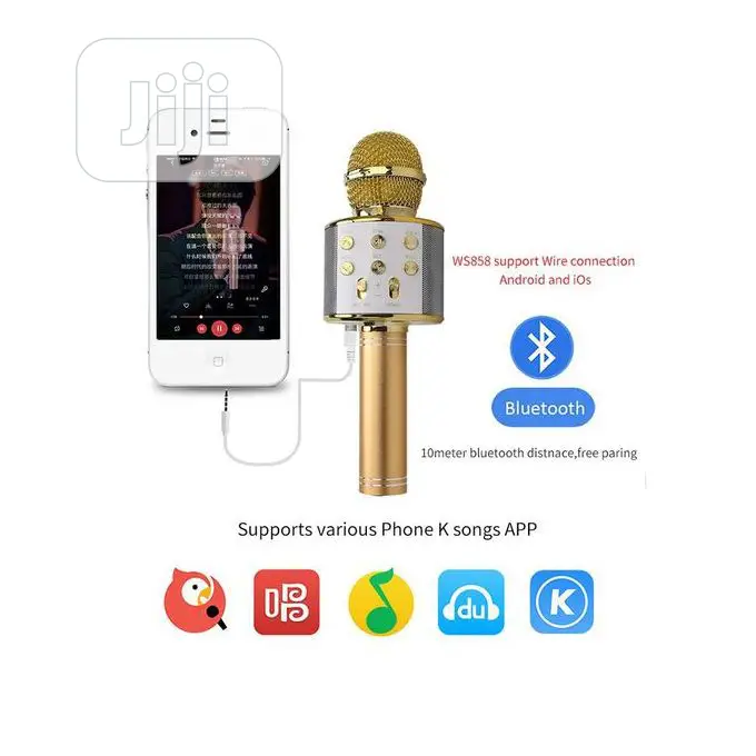 Professional Wireless Bluetooth Condenser Microphone