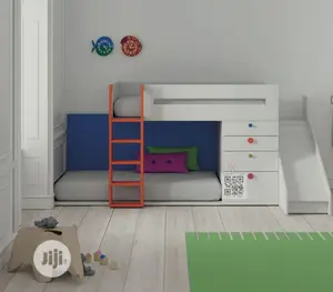 Bunk Beds With Slides Steps for Cool Children