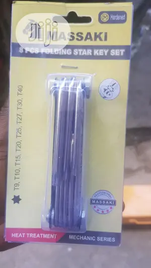 Allen Key 8pcs Star Folding