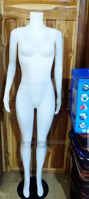 White Headless Plastic Size 10 Mannequin