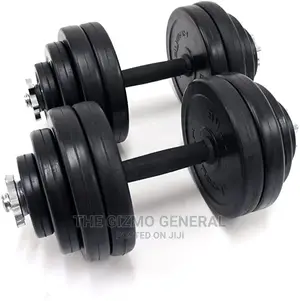 Rubber Dumbbell - 30KG