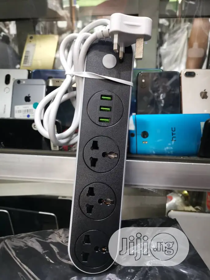 Ldnio Outlet Extension With 3 Ac Suckets and 3 Usb Ports