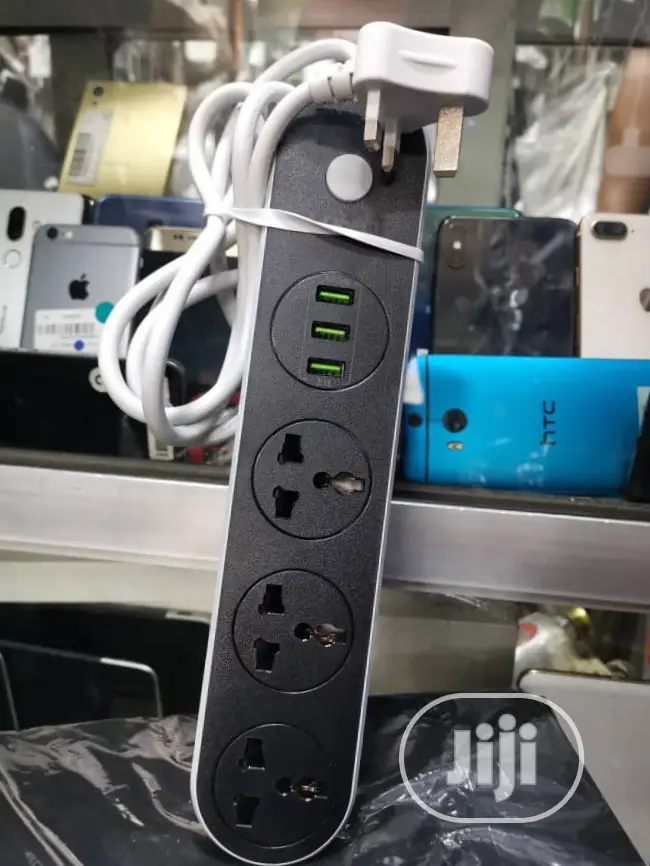 Ldnio Outlet Extension With 3 Ac Suckets and 3 Usb Ports