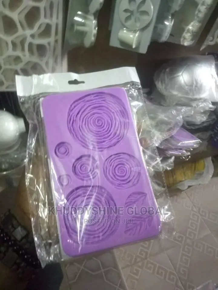 Silicone Fondant Cake Molds