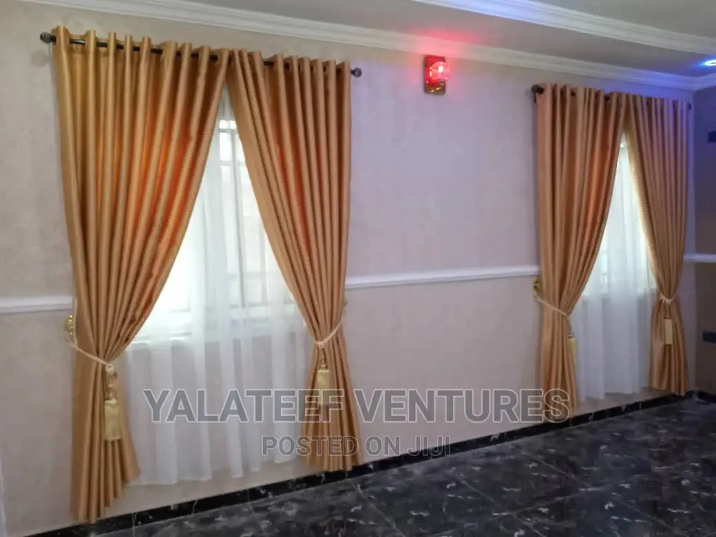 Imported Turkish and Stock Curtains (Per Yard)