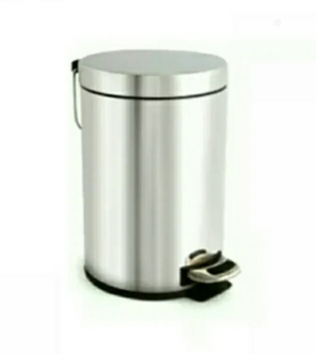 Stainless Pedal Dust-Bin - 8 Litres