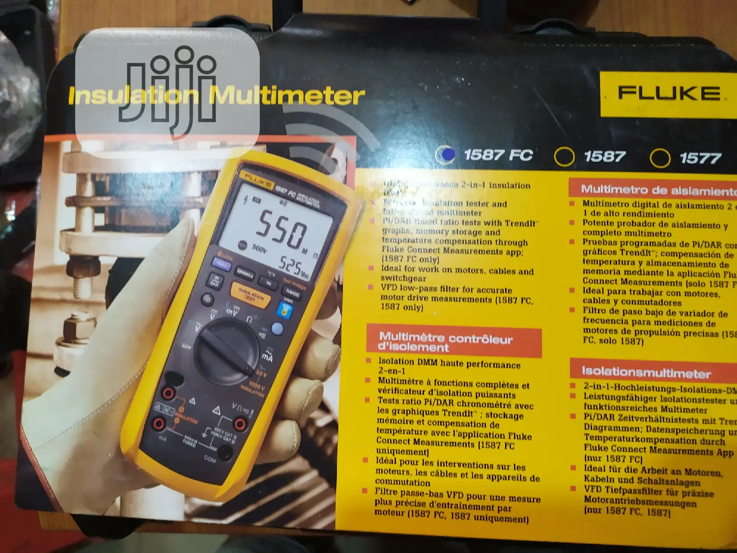 Fluke 1587 Insulation Resistance Tester
