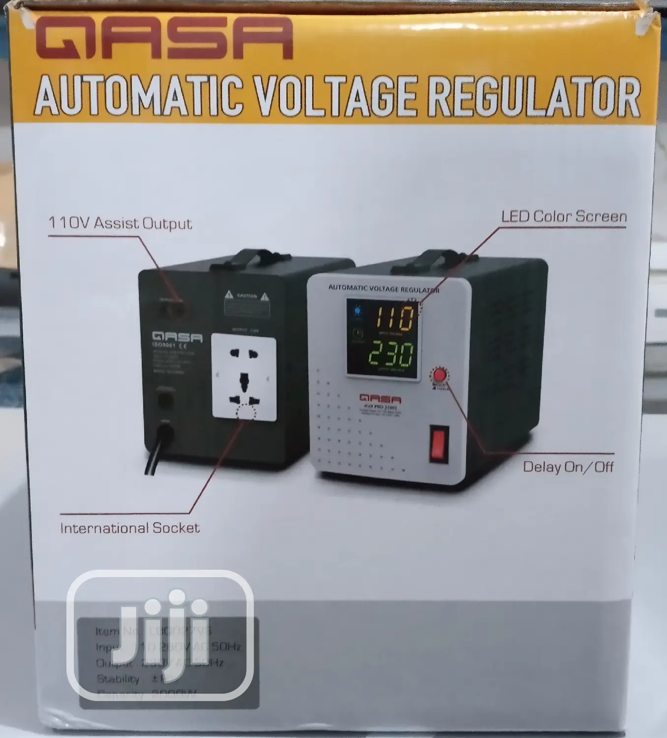 Qasa 2kva Digital Stabilizer