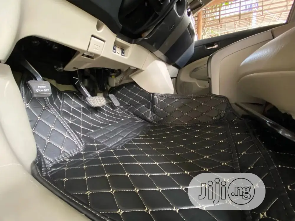 Fully Surrounded Customize Leather Floor Mat.