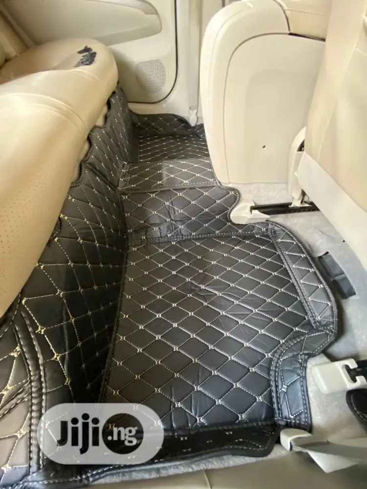 Fully Surrounded Customize Leather Floor Mat.