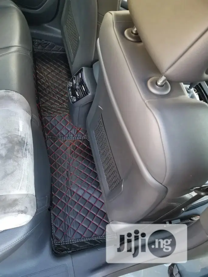 Fully Surrounded Customize Leather Floor Mat.