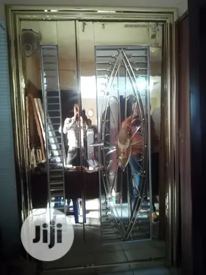 Stainless Steel Glass Door