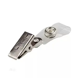 100pcs Retractable Reel Recoil ID Badge Lanyard