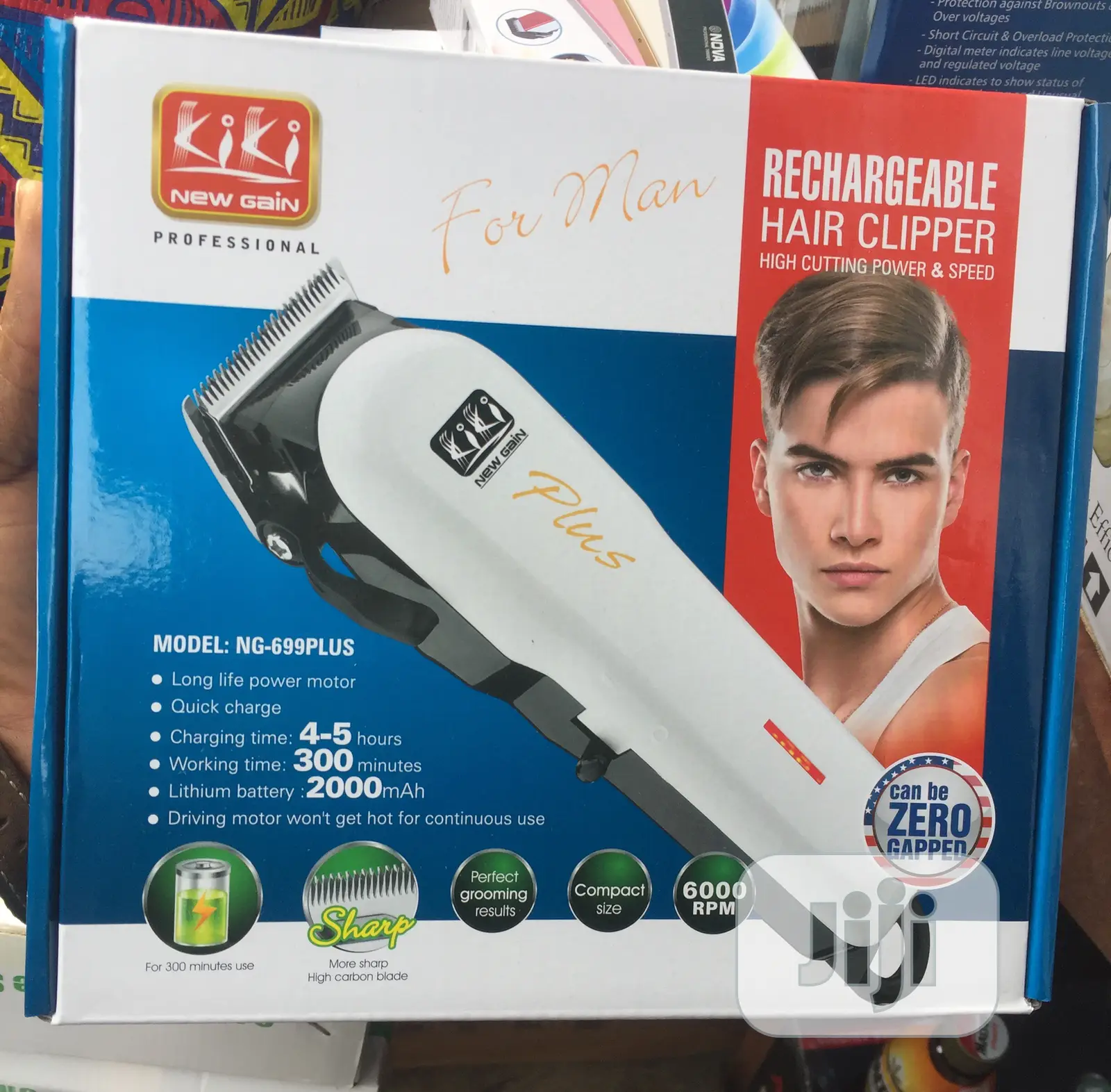 Kiki Rechargeable Hair Clipper .