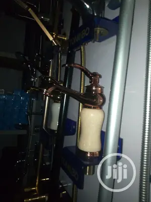 Gold Basin Mixer Tap
