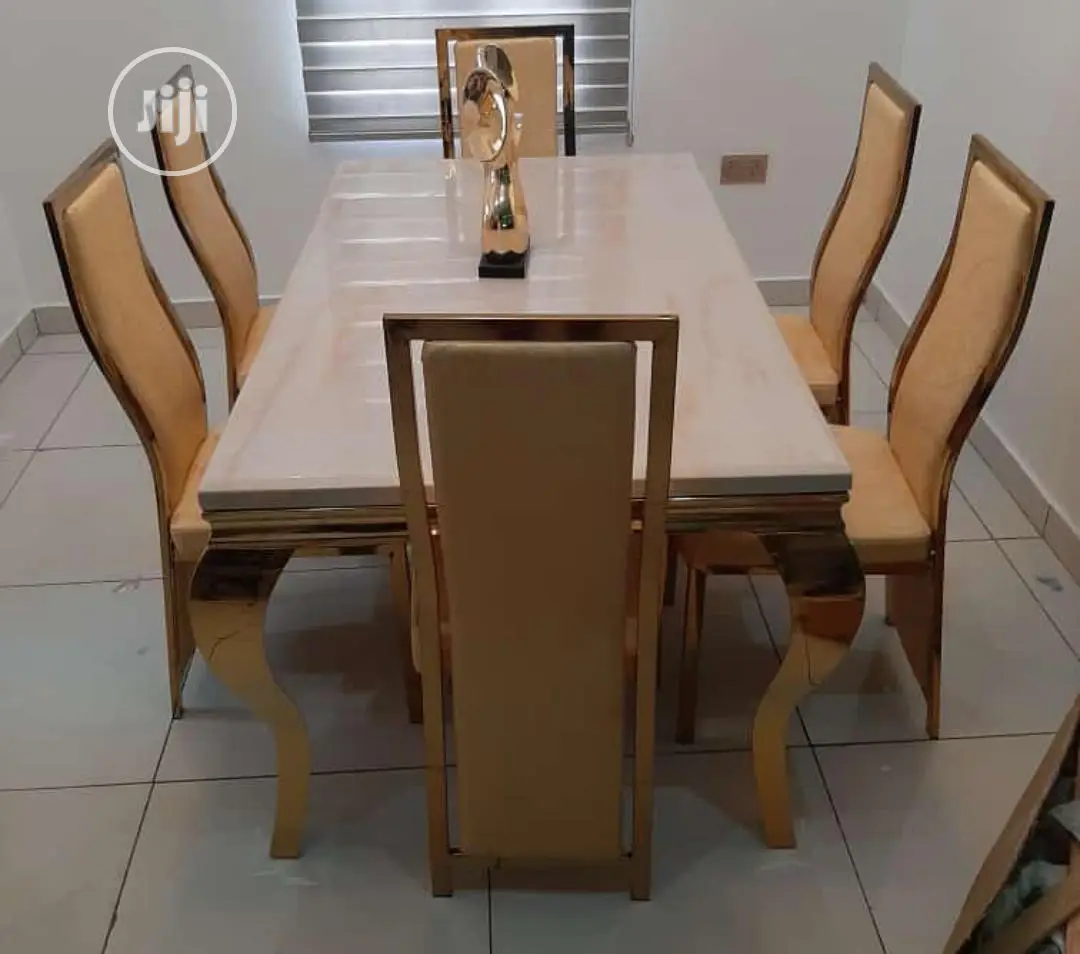 Gold Dining Table By6