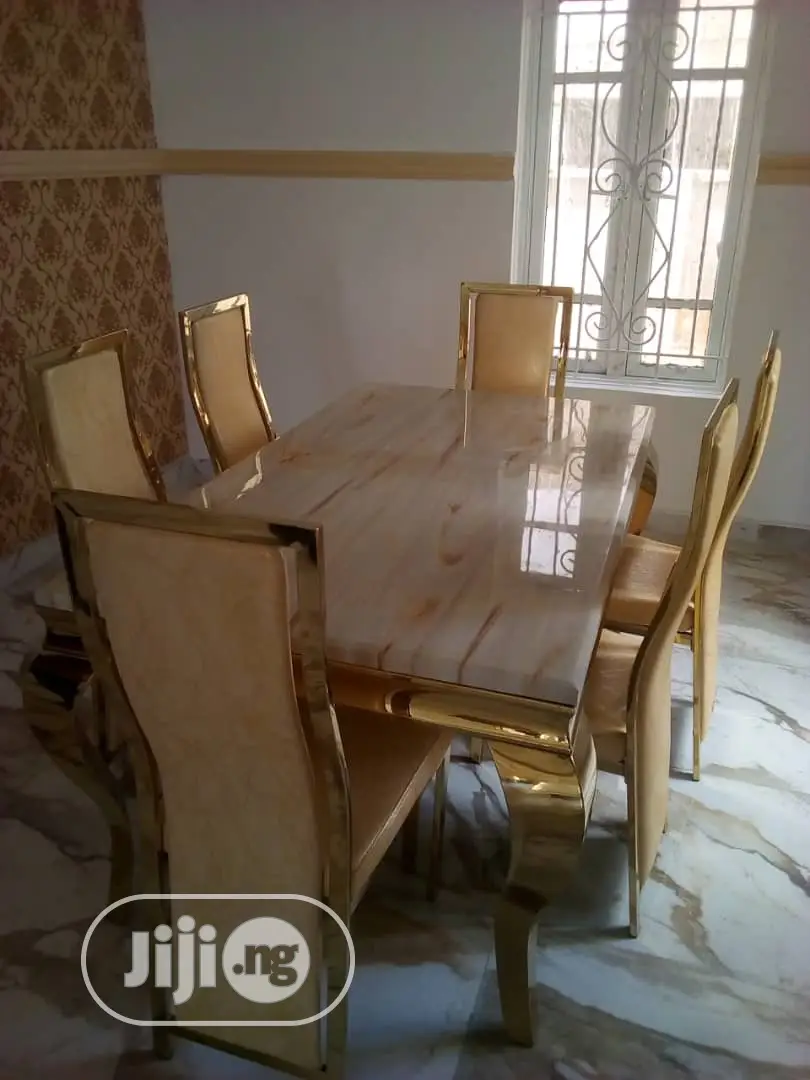 Gold Dining Table By6