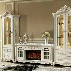 Italian Fire Plate TV Stand