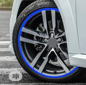 Motorcycle Wheel Stickers 18pcs Strips Reflective Rim Tape
