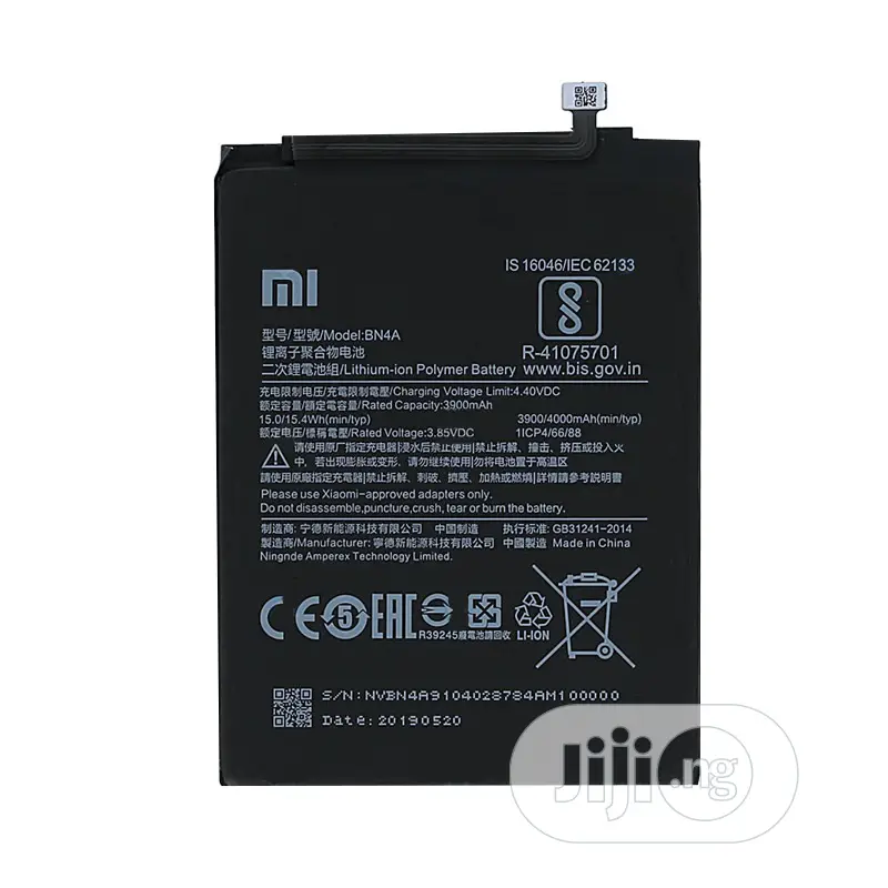 Replacement Battery For Xiaomi Redmi Note 7