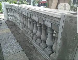 Classic Style Balustrade Curved Railings Set.