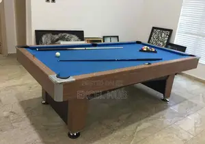 8ft Snooker Pool Table Brown Body