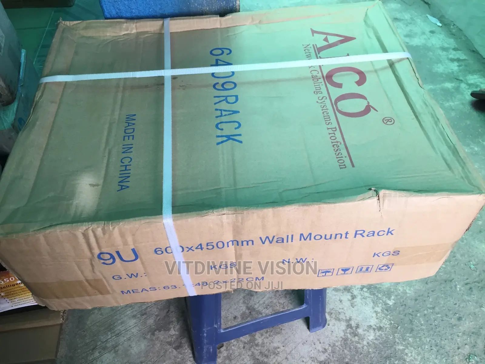 9u Rack Wall Mount (600x450mm)
