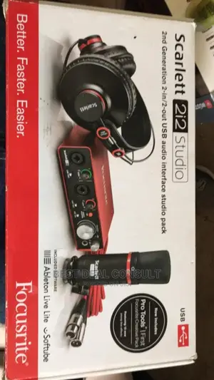 Scarlet Focusrite 2i2 Studio