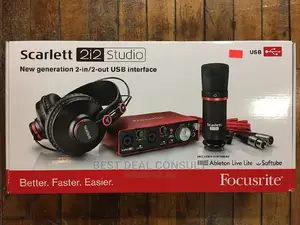Scarlet Focusrite 2i2 Studio