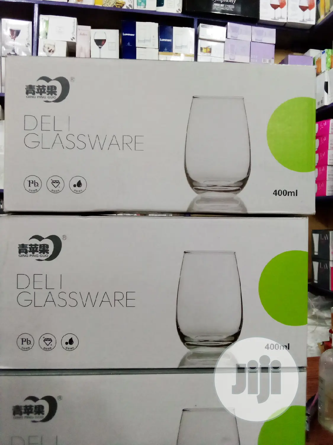 6pcs Egg-Shape Water/Wine Glass Cups