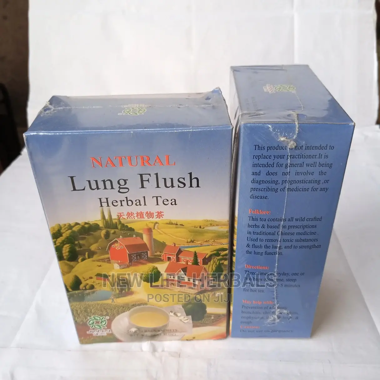 Natural Lung Flush Herbal Tea