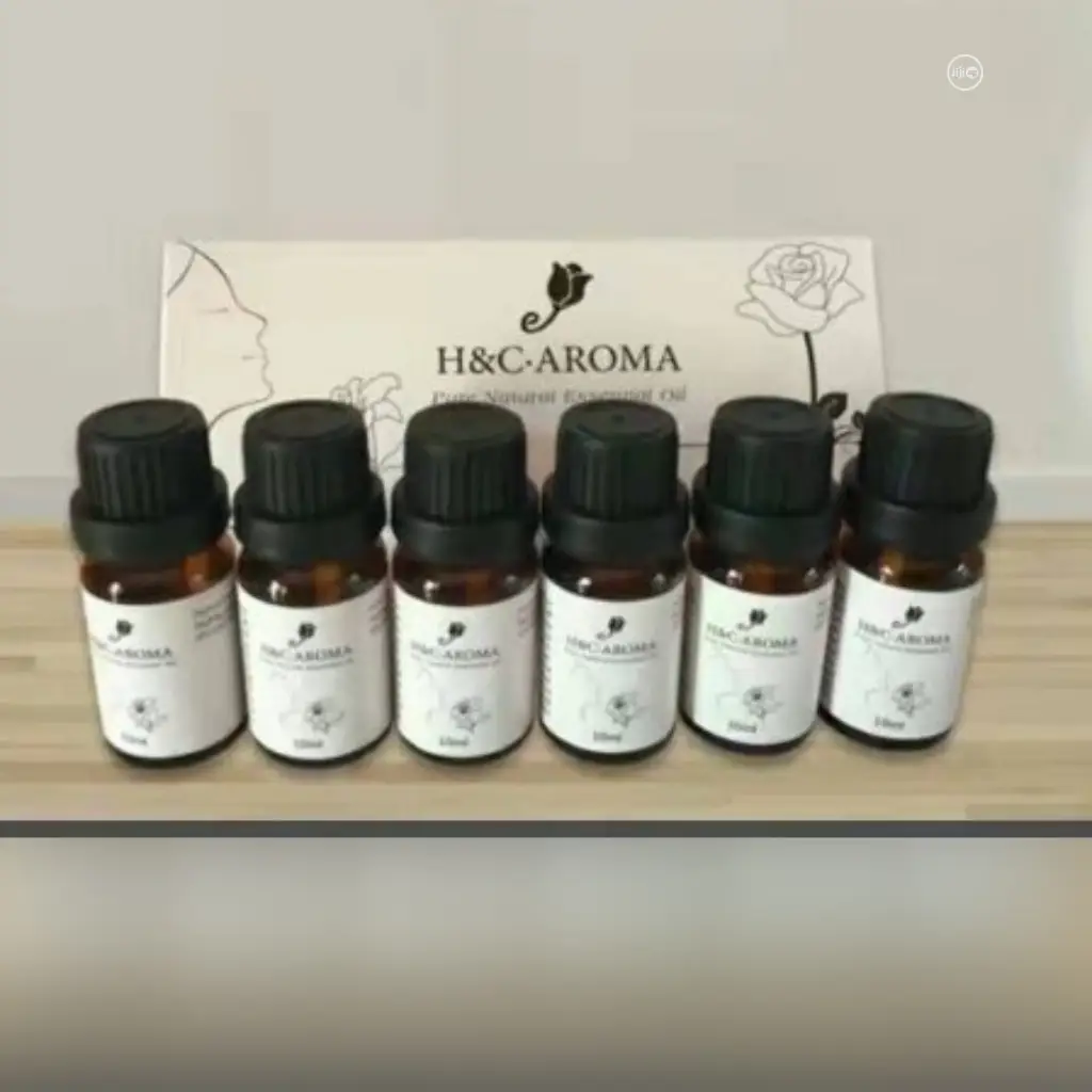 Set of 6 Pure Natural Essential Oil for Diffuser/Humidifiers