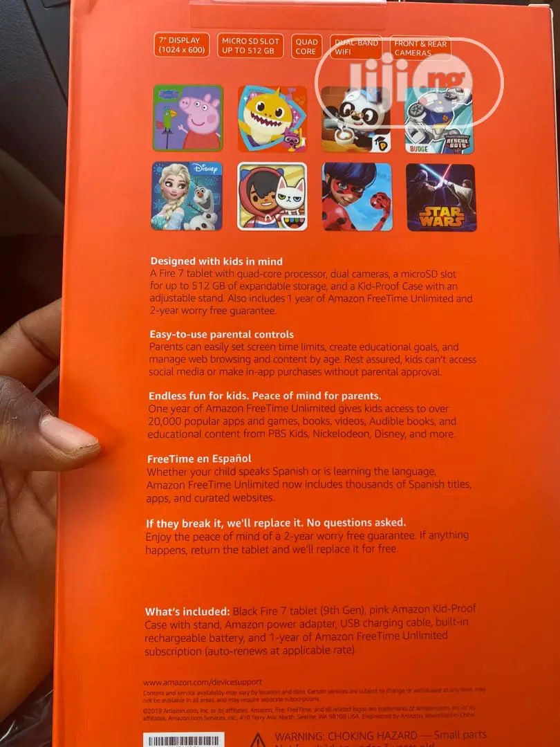 Amazon Fire 7 Kids Edition