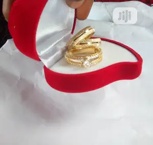 Real Romanian Gold 3 Set of Wedding Ring - 0022