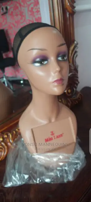 Miss Lucee Mannequin Head Display