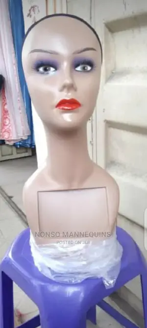 Miss Lucee Mannequin Head Display