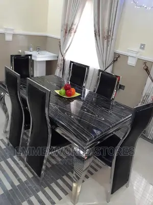 Marble Dining Set by 6