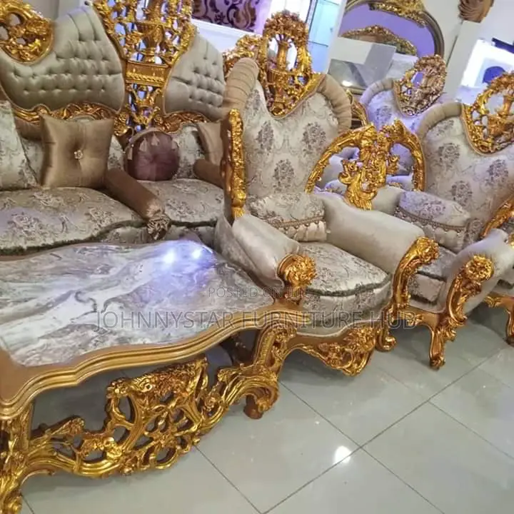 Italian Royal Sofa Chairs by 7 Seaters
