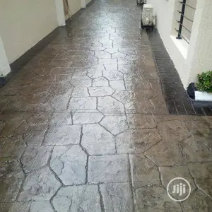 3D Floor Polised Stamping Floor With Hardner