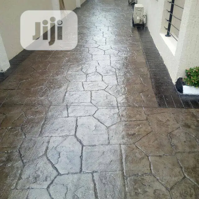 3D Floor Polised Stamping Floor With Hardner