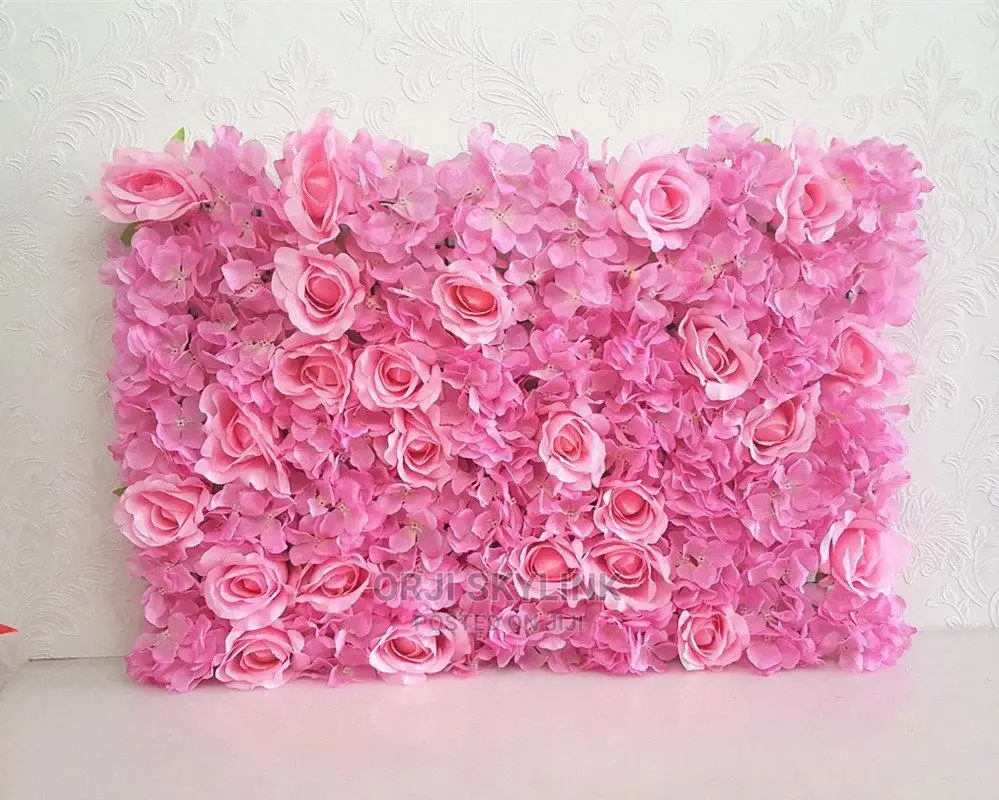 Wall Mat and Flowers