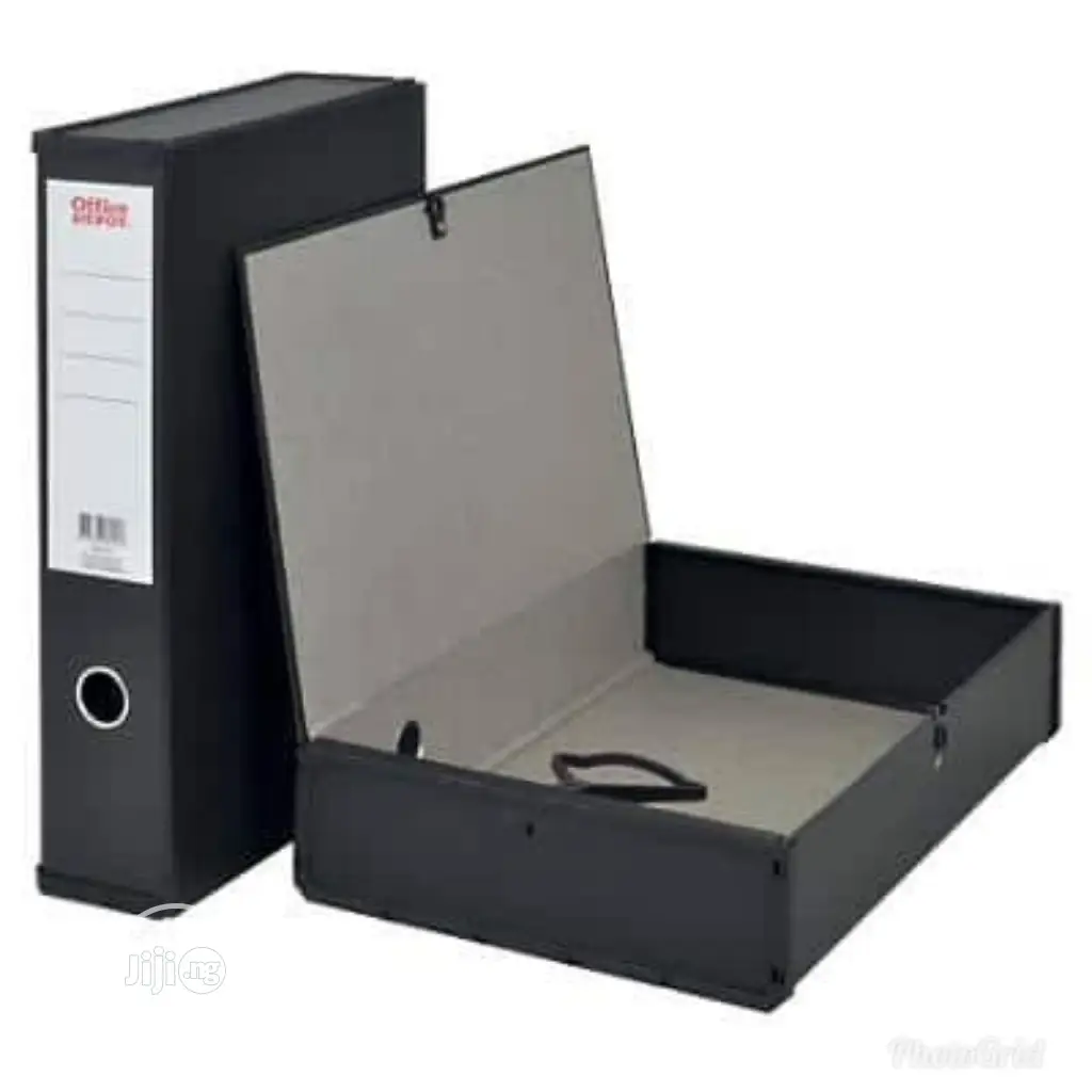 Office Depot Box File A4 75 Mm Black